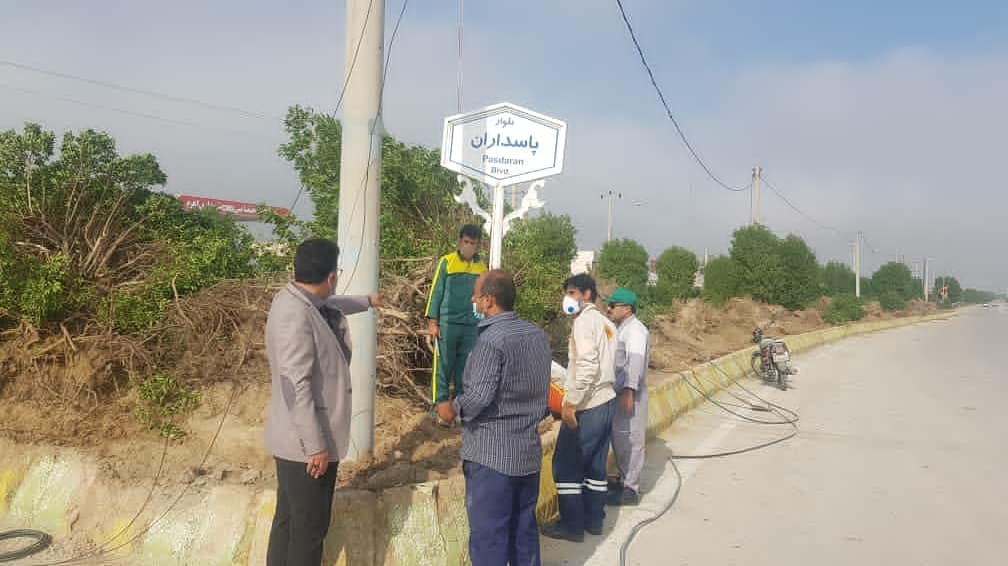 🛑آغاز عملیات بهسازی بلوار پاسداران