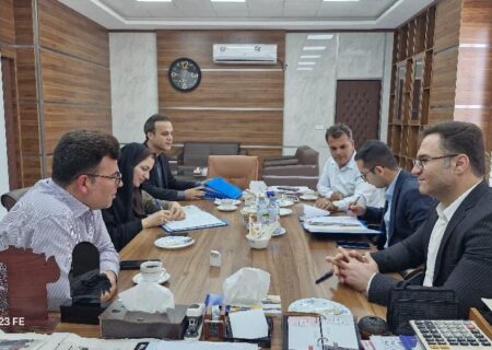 برگزاری نشست کمیسیون ماده ۷۷ در شهرداری اهرم 