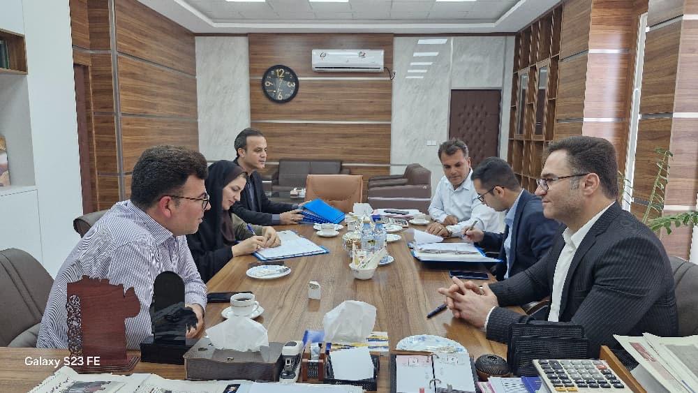 برگزاری نشست کمیسیون ماده ۷۷ در شهرداری اهرم 