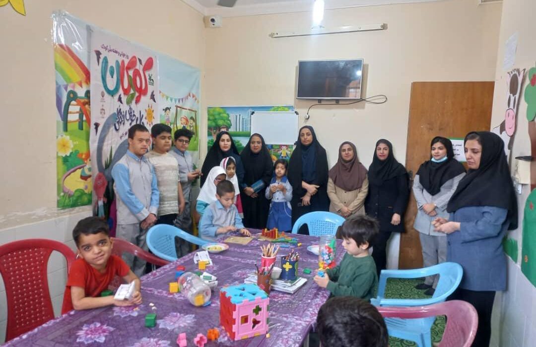 سرکشی از کودکان دارای معلولیت جسمی و حرکتی به مناسبت هفته ملی کودک در اهرم