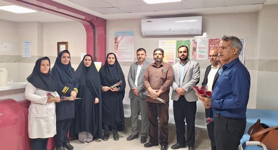 تقدیر شهردار و شورا از پرستاران و کادر درمان بیمارستان اهرم