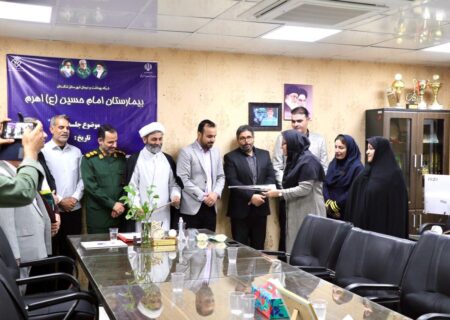 تقدیر شهردار و رییس شورا از مدیر بیمارستان امام حسین اهرم / گزارش تصویری 