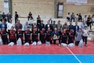 بمناسبت هفته فرهنگی اهرم، فینال مسابقات فوتسال جام رمضان برگزار شد