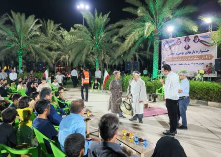 آیین شکرگذاری خرما و مسابقات بومی محلی در اهرم برگزار شد / گزارش تصویری