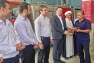 آتش‌نشانان اهرم‌ تقدیر شدند